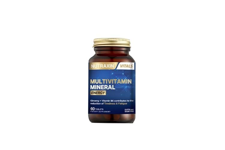 Nutraxin Multivitamin Mineral Energy 60 Tablet