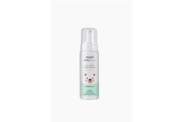 Dermoskin Babycare Yenidoğan Köpük Şampuanı 200 ml