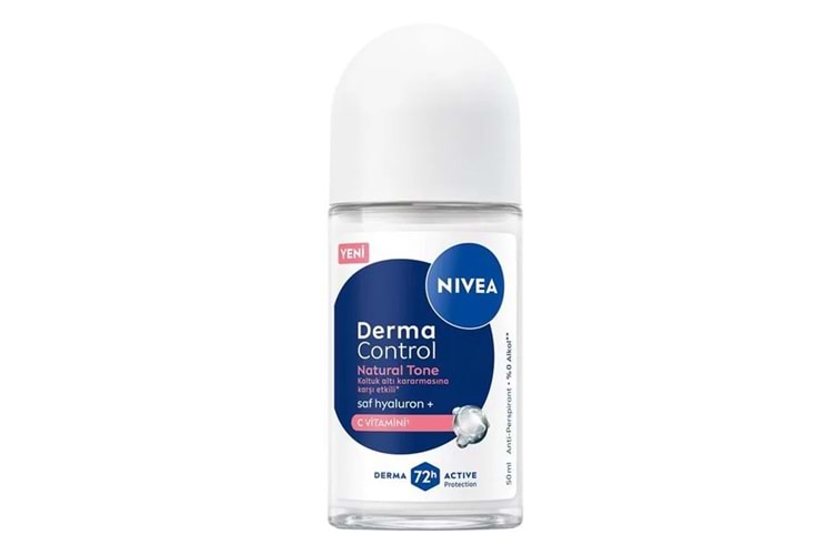 Nivea Derma Control Natural Tone Roll On 50 ml