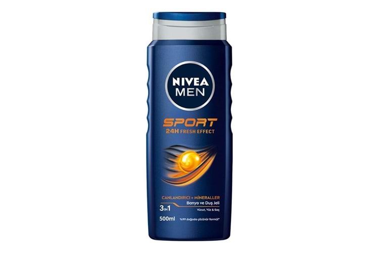 Nivea Men Sport Banyo ve Duş Jeli 500 ml