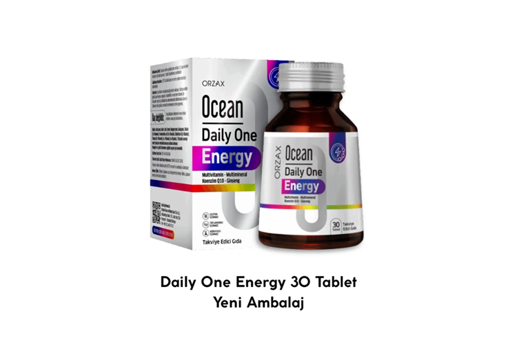 Ocean Daily One Energy 30 Tablet - Yeni Ambalaj