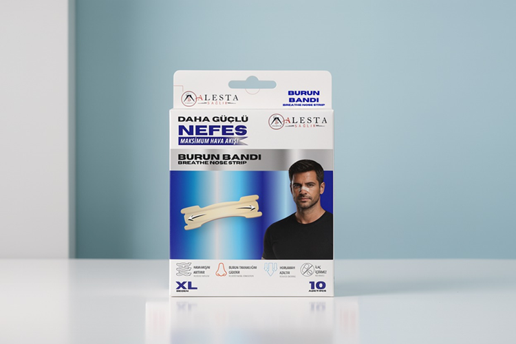 Alesta Sağlık Burun Bandı xLarge 10'lu