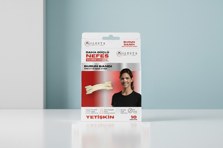 Alesta Sağlık Burun Bandı Yetişkin 10'lu