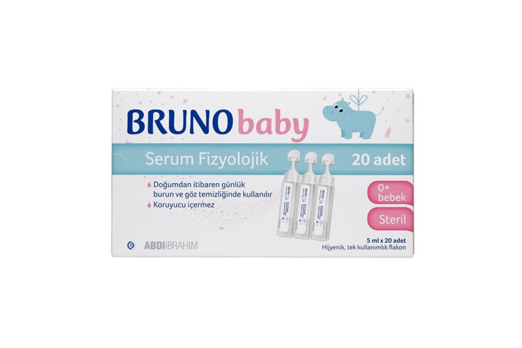 Bruno Baby Serum Fizyolojik 5 ml x 10 Flakon