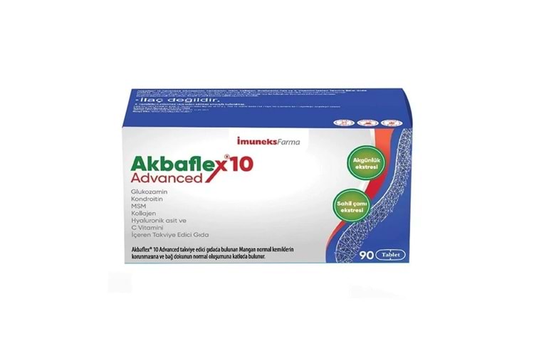 İmuneks Akbaflex10 Advanced 90 Tablet