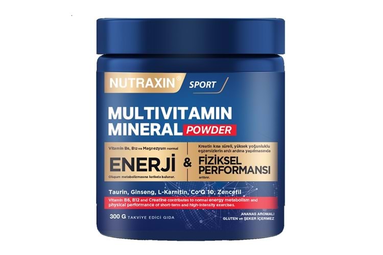 Nutraxin Multivitamin Mineral Powder 300 gr