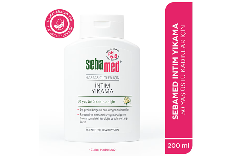 Sebamed Intim Menopoz Sonrası PH 6,8 200 ml