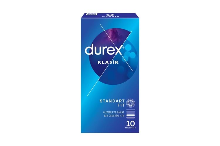 Durex Klasik Prezervatif 10'lu