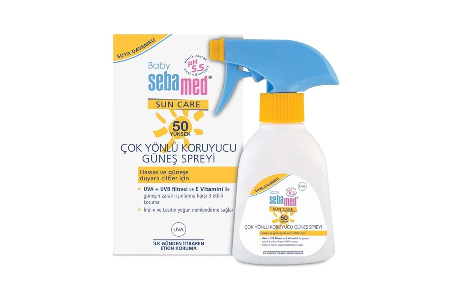 Sebamed Baby Çok Yönlü Koruyucu Güneş Spreyi SPF50 200 ml