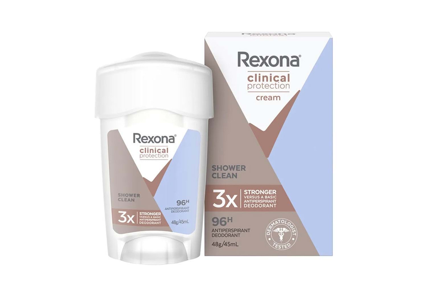 Rexona Clinical Protection Shower Clean Unisex 45 ml