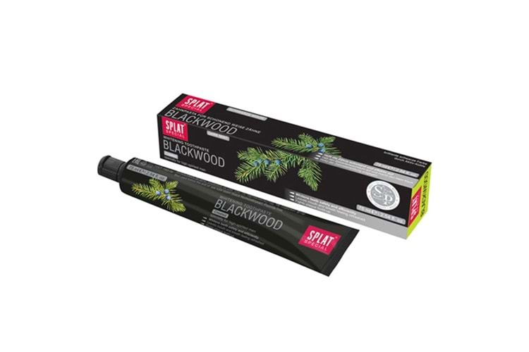 Splat Diş Macunu Blackwood 4 Ton Beyaz 75 ml