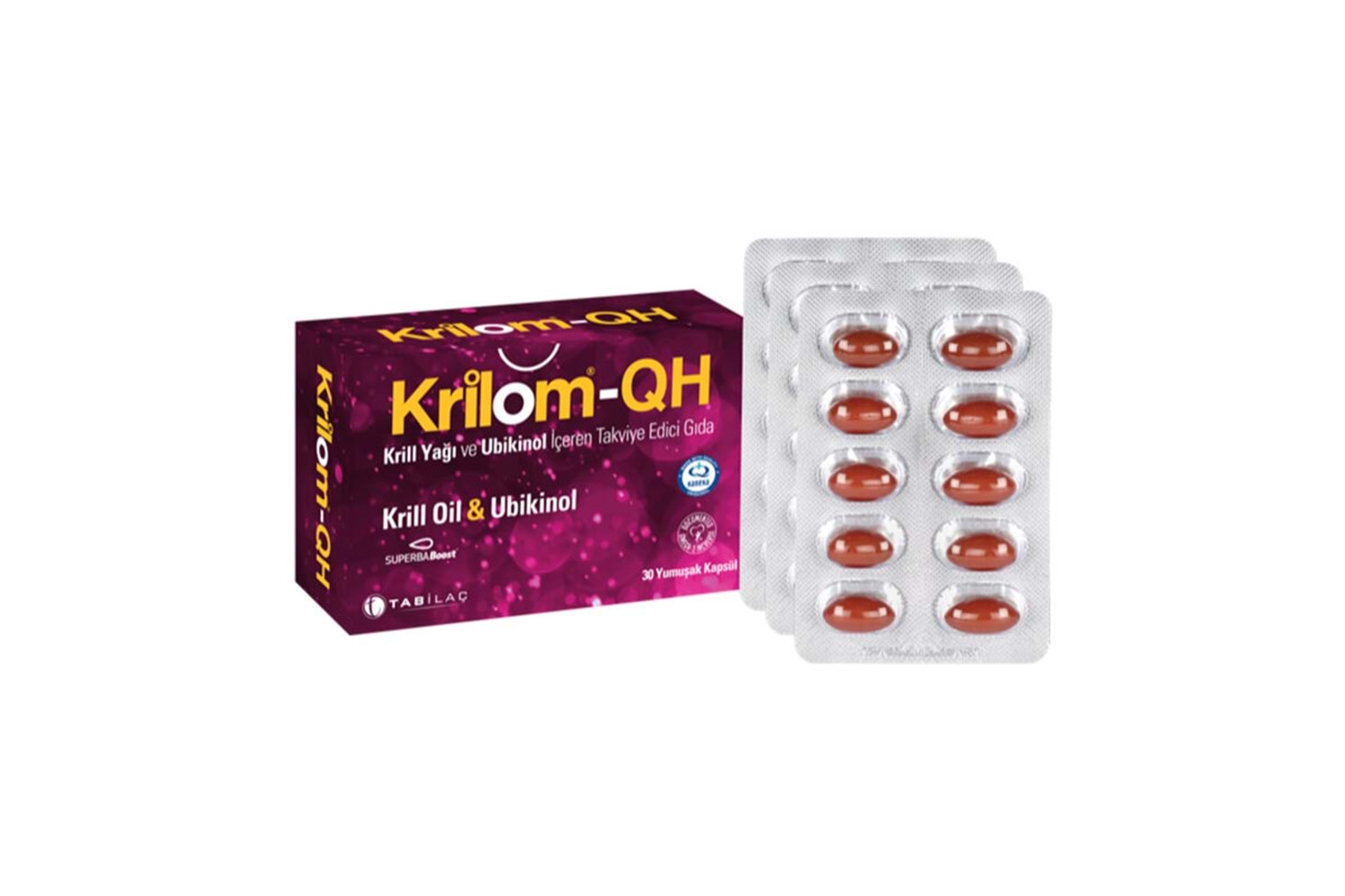 Krilom QH 30 Yumuşak Kapsül