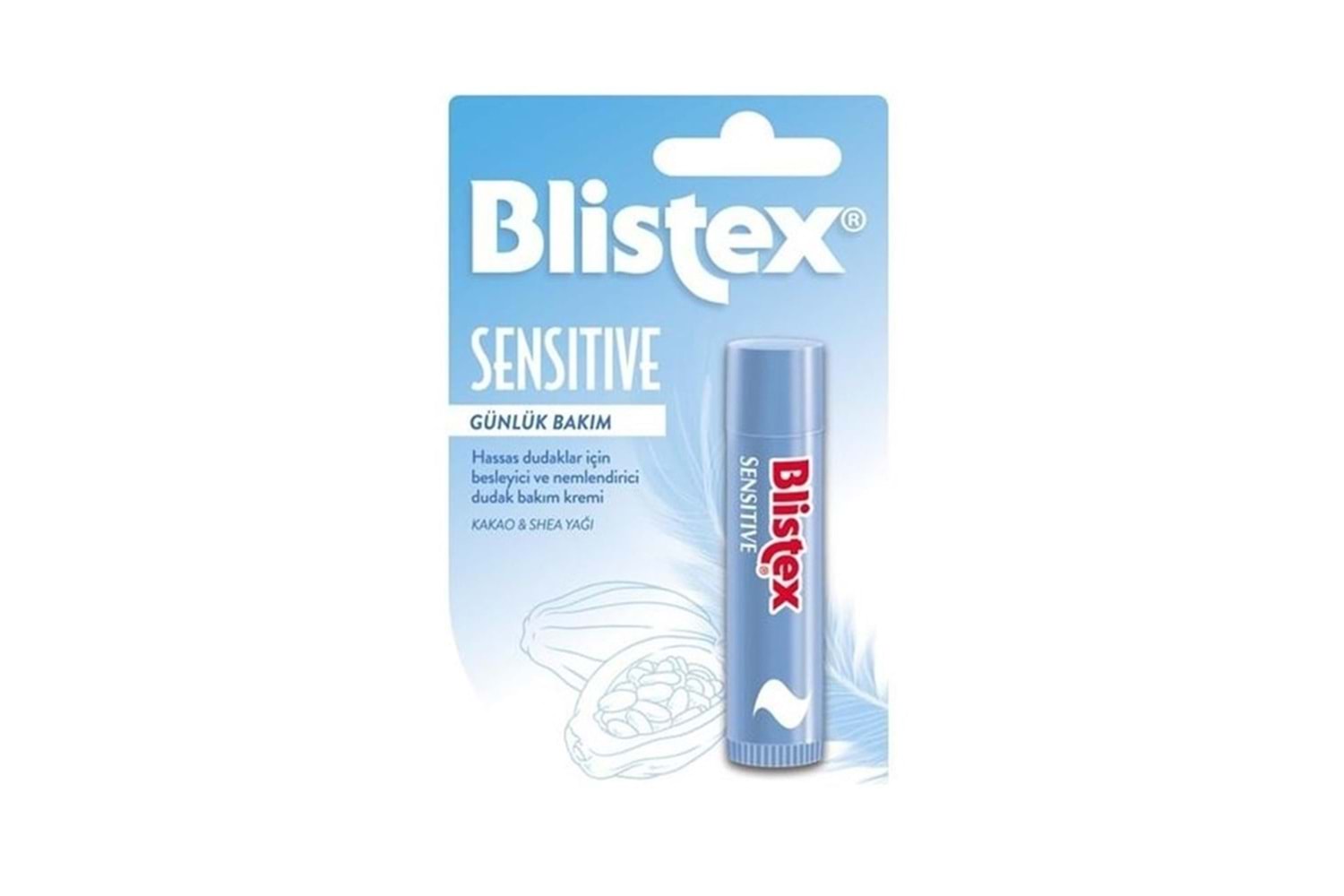 Blistex Sensitive Hassas Dudaklar İçin Besleyici ve Nemlendirici Dudak Bakım Kremi 4.25 gr