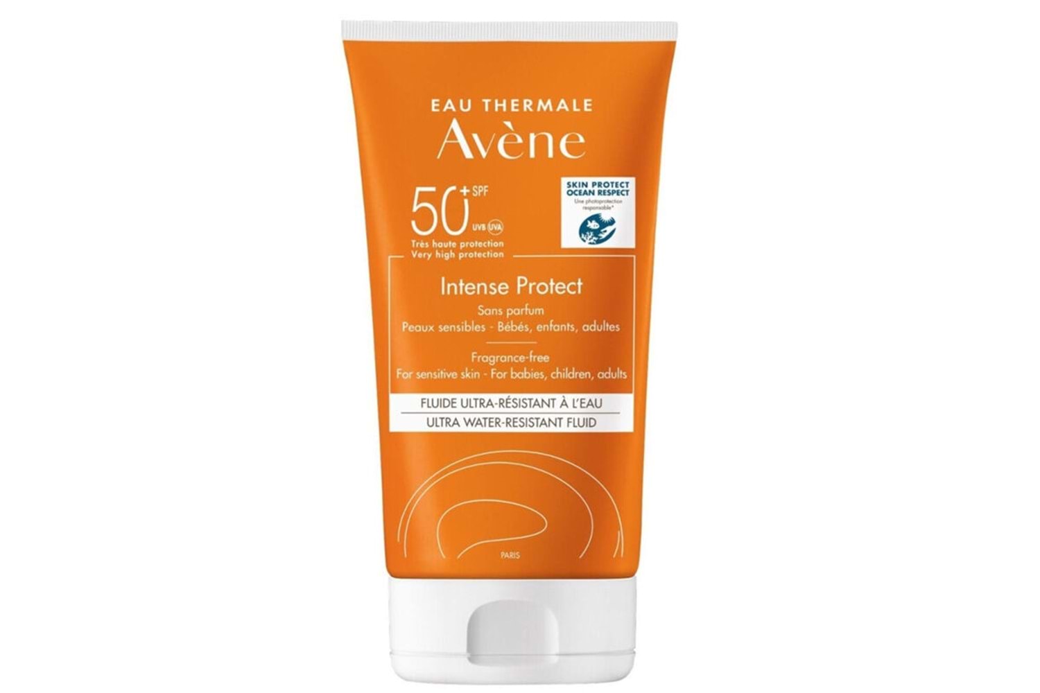 Avène Intense Protect Ultra Water Resistant Fluide SPF50+ 150 ml