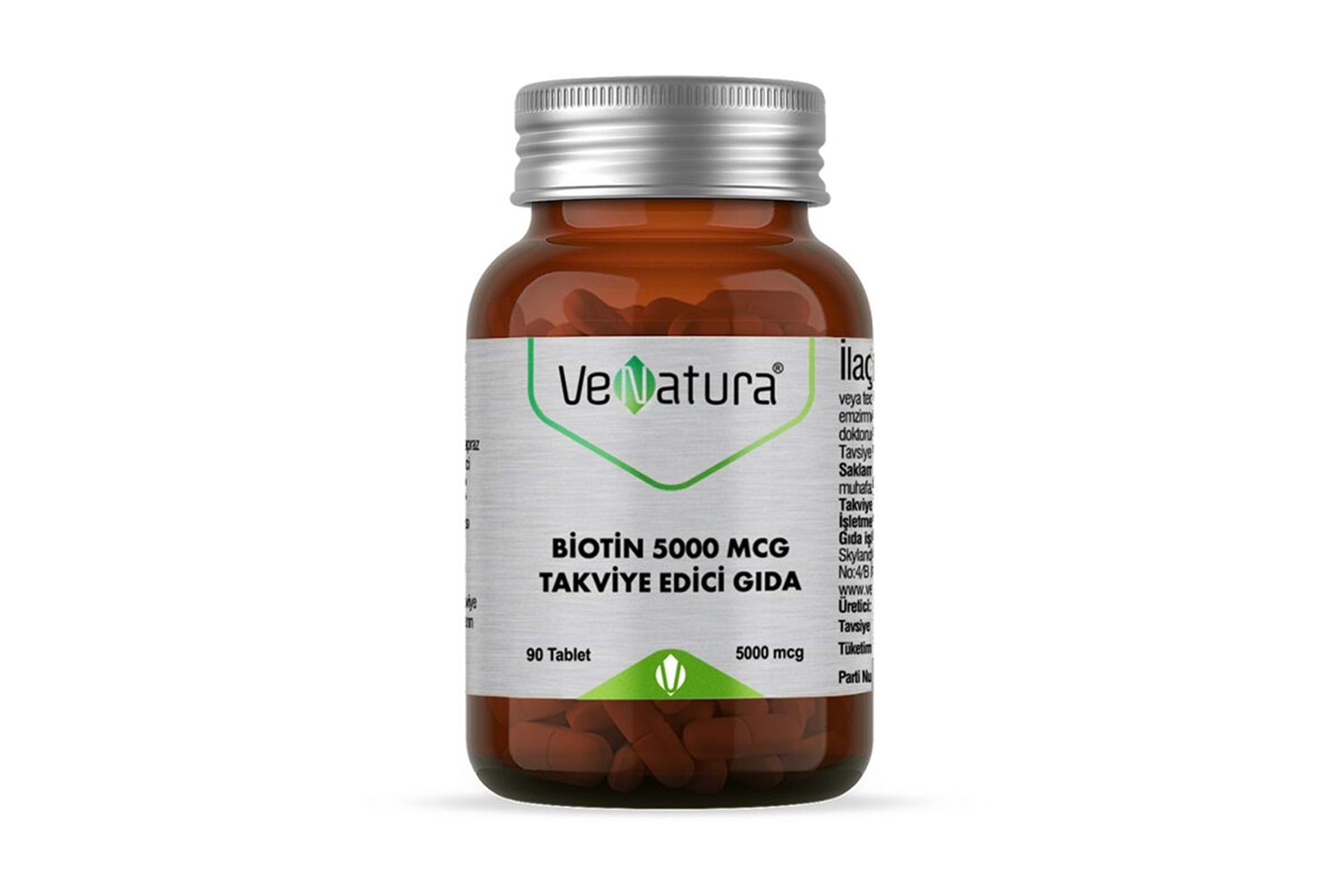 Venatura Biotin 5000 mcg 90 Tablet