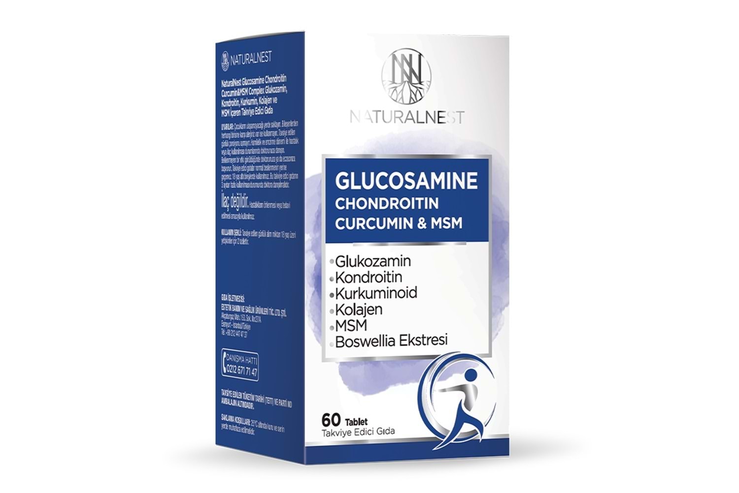Naturalnest Glucosamine 60 Tablet