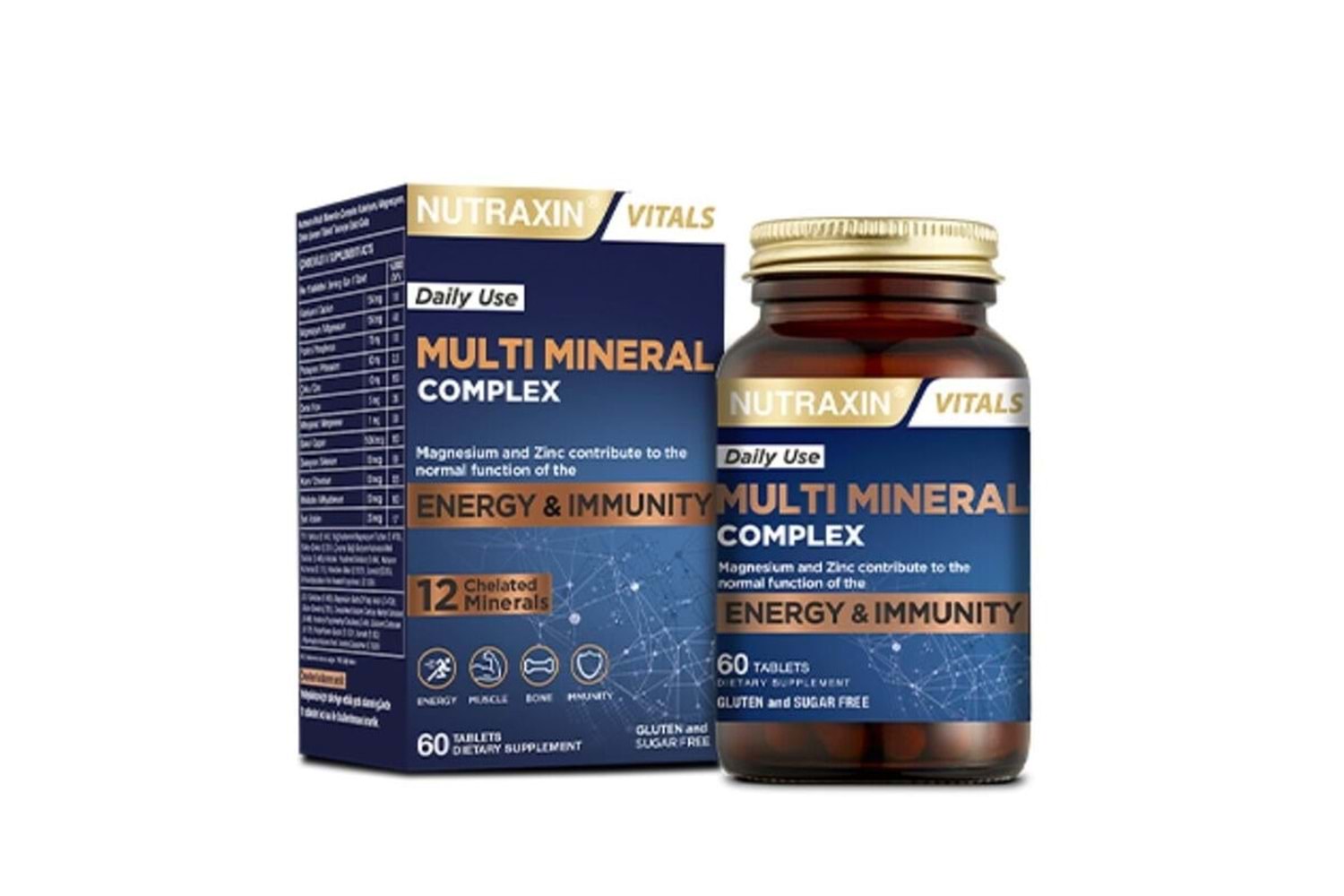 Nutraxin Multi Mineral Complex 60 Tablet