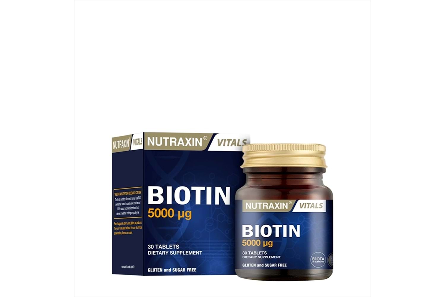 Nutraxin Biotin 5000 mg 30 Tablet