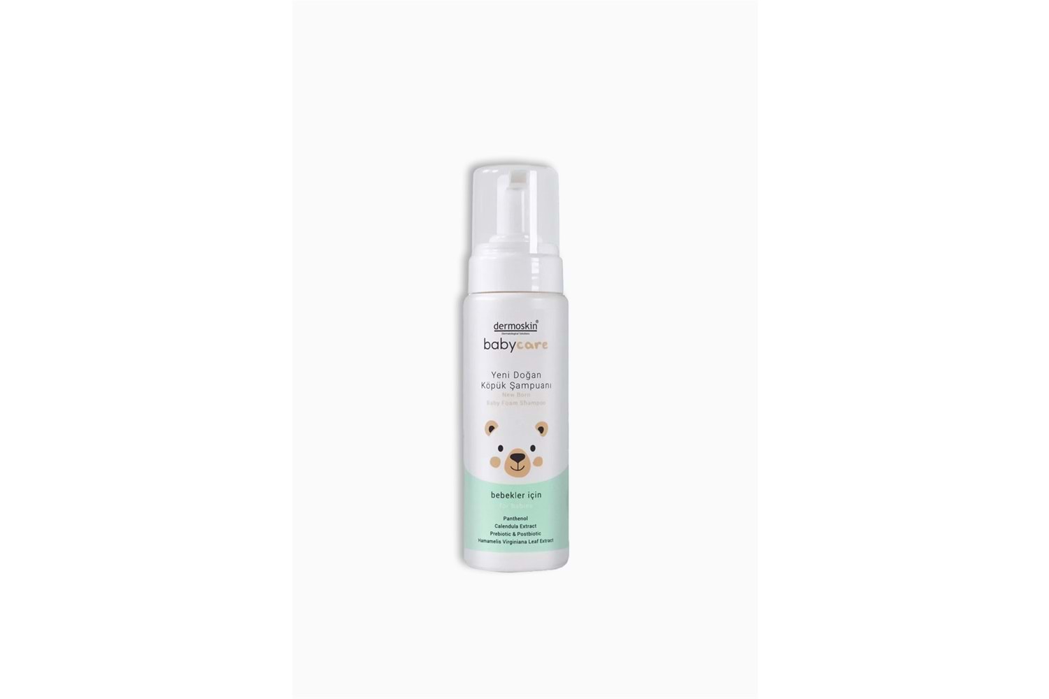 Dermoskin Babycare Yenidoğan Köpük Şampuanı 200 ml