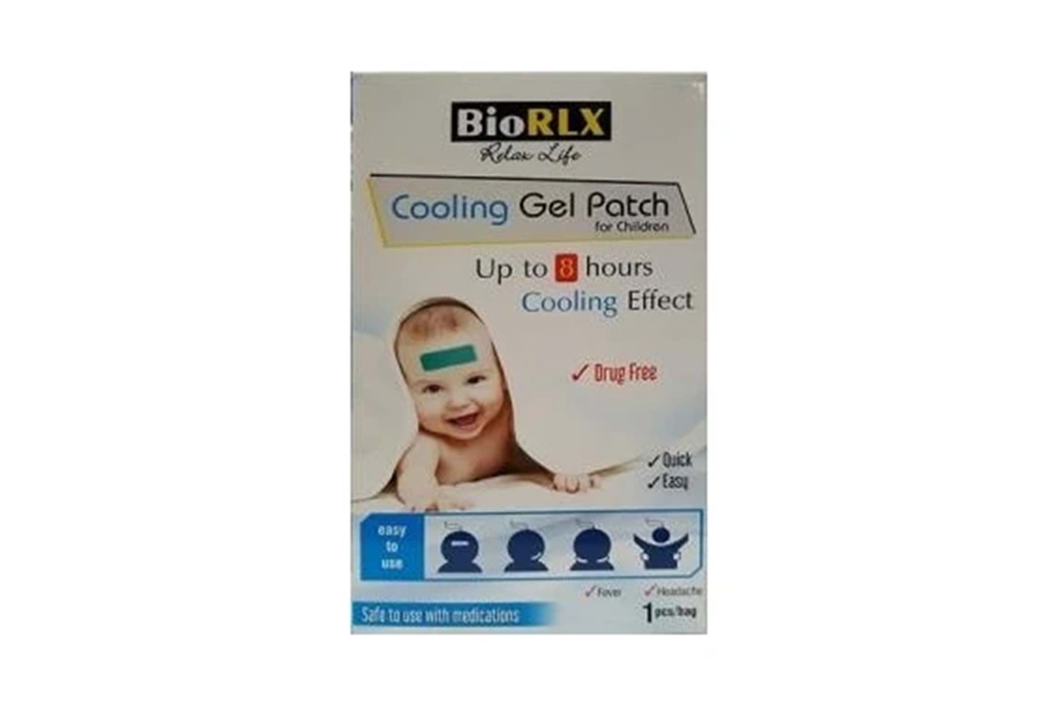 BioRLX Çocuklar İçin Ateş Düşürücü Bant