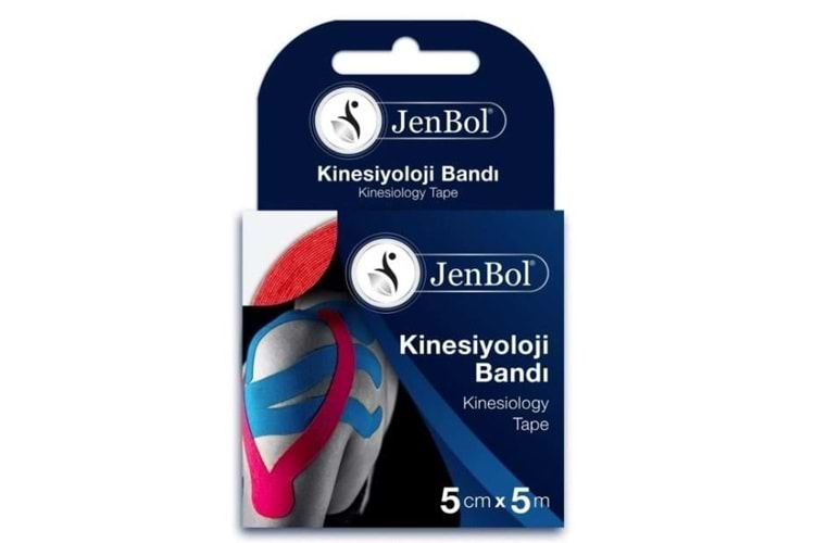 Jenbol Kinesiology Tape Ağrı Bandı 5 cm x 5 m - Sarı
